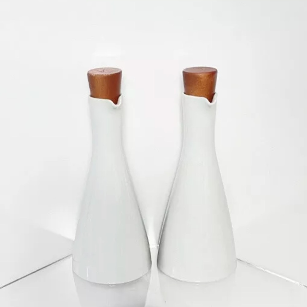 Elite Fine China Marumi Oil & Vinegar Bottle Made In Japan Mid Century Modern